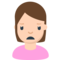 Person Frowning emoji on Mozilla